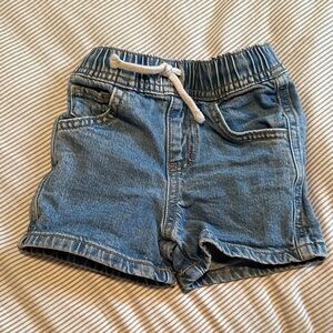 Kids Blue Denim Shorts